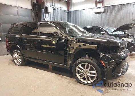 2023 Dodge Durango Gt Awd из США, поврежденный, VIN 1C4RDJDG5PC694072